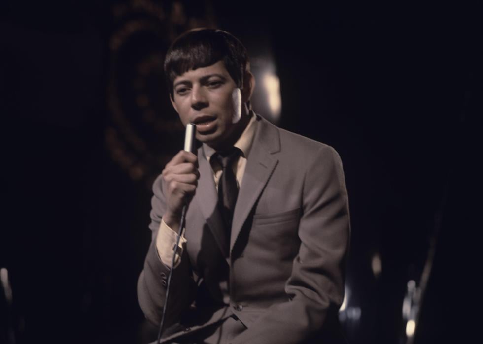 Bobby Goldsboro performs 'Honey' on Top of the Pops television show.