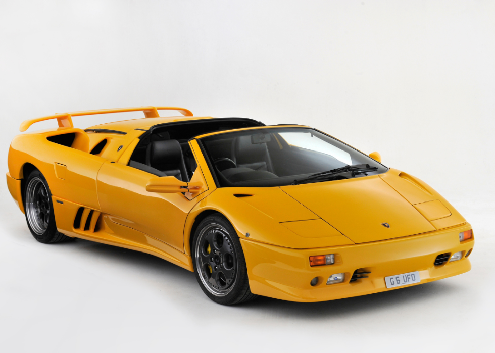 1996 Lamborghini Diablo VT Roadster.