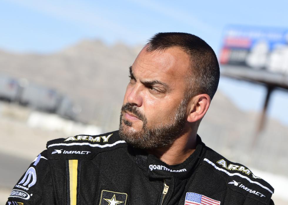 Tony Schumacher at Las Vegas Motor Motor Speedway in 2017.