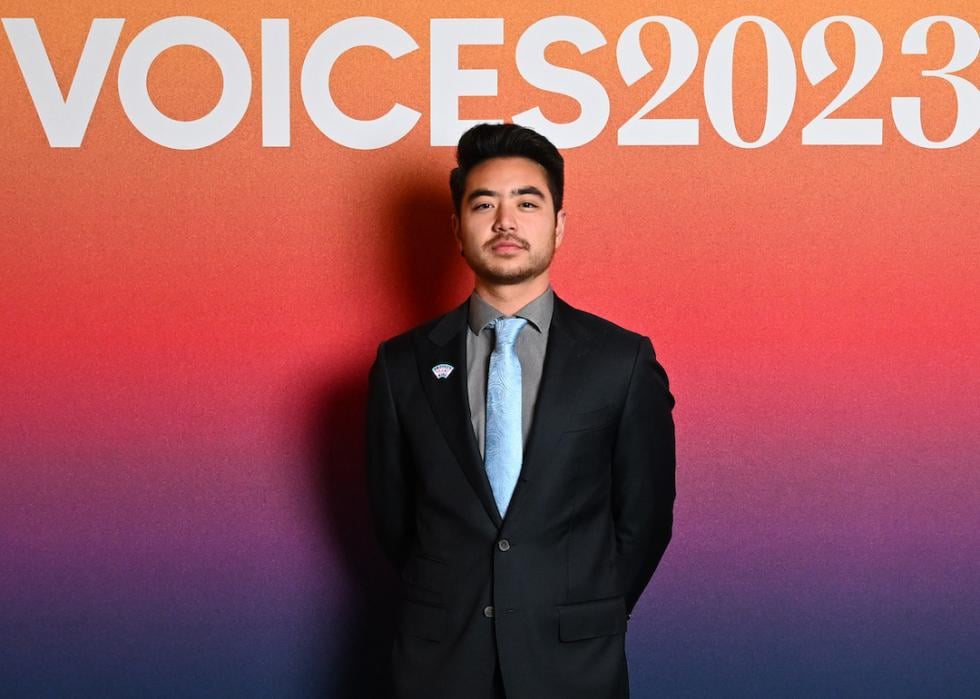 Schuyler Bailar arrives at #BoFVOICES at Soho Farmhouse on Nov. 28, 2023 in England.