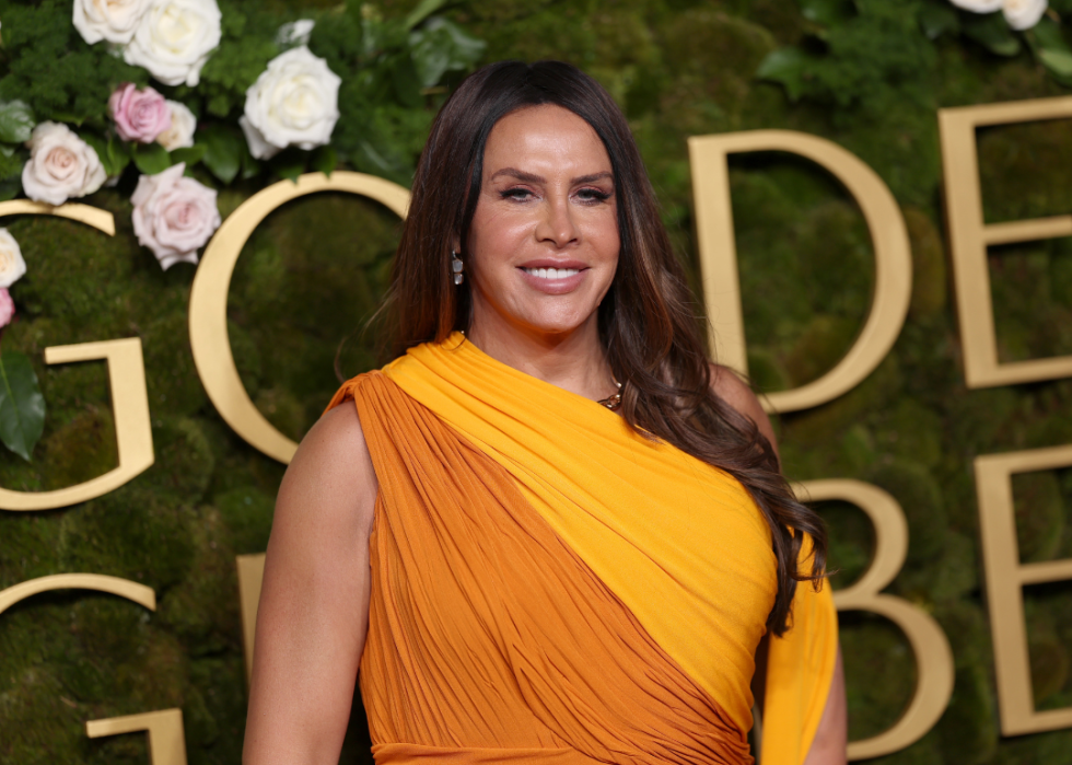 Karla Sofía Gascón attends the 82nd Annual Golden Globe Awards at The Beverly Hilton on January 05, 2025 in Beverly Hills, California.