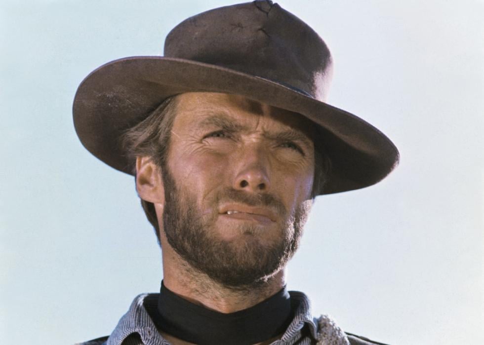 Clint Eastwood on the set of "The Good, The Bad and The Ugly."