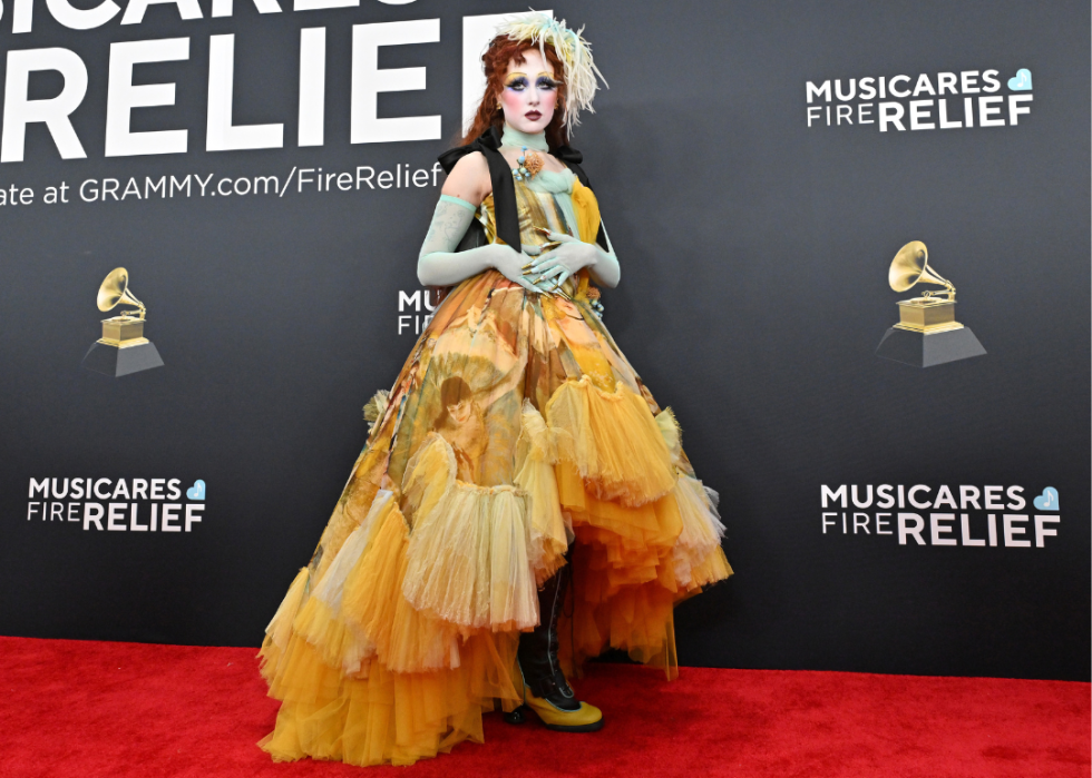Chappell Roan attends the 67th GRAMMY Awards at Crypto.com Arena on February 02, 2025 in Los Angeles, California.