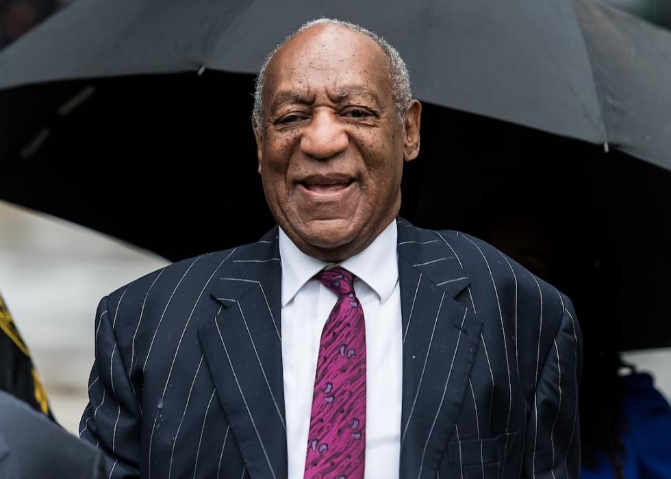 Bill Cosby arriving for sentencing for his sexual assault trial at the Montgomery County Courthouse on September 25, 2018, in Norristown, Pennsylvania.