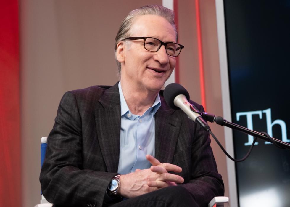 Bill Maher visits “The Megyn Kelly Show” at SiriusXM Studios in New York City on May 20, 2024.