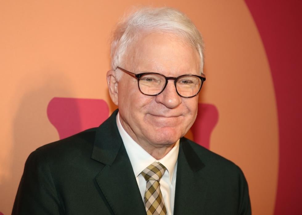 Steve Martin attends the “All In: Comedy About Love by Simon Rich” gala performance at the Hudson Theatre in New York City on December 16, 2024.