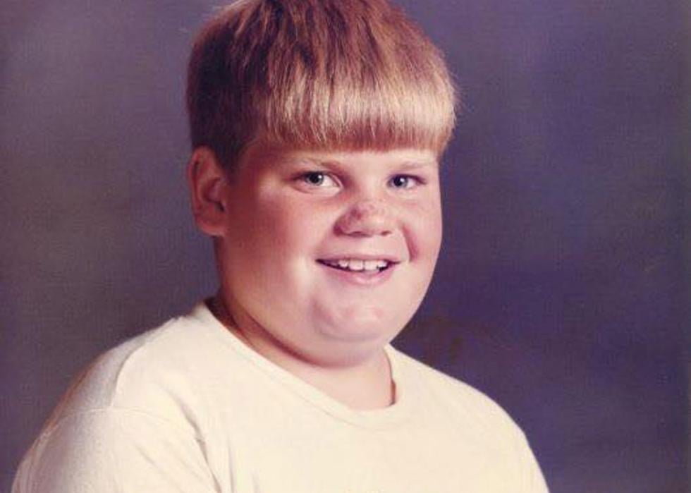 Chris Farley is a school photo