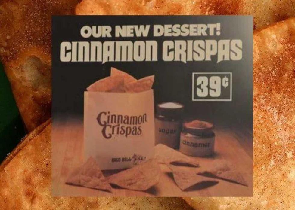 Vintage signage for the Cinnamon Crispas