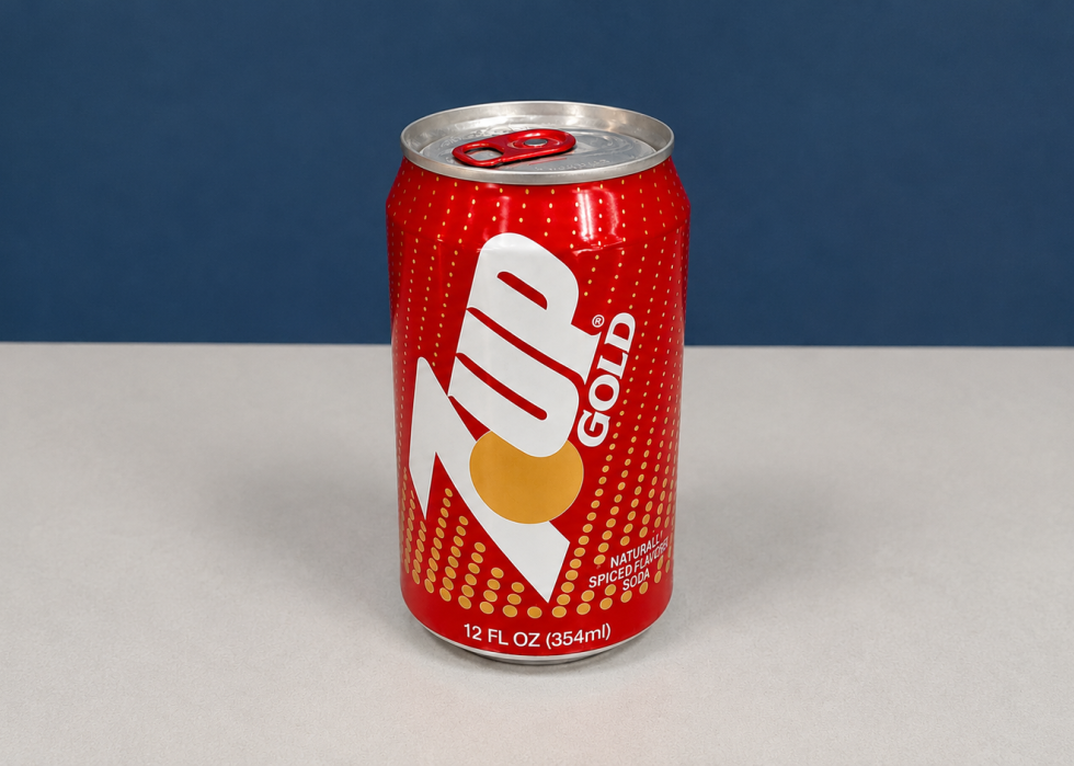 Can of 7UP Gold launched in 1988.
