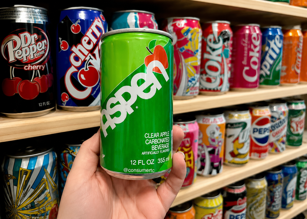 Can of Aspen soda