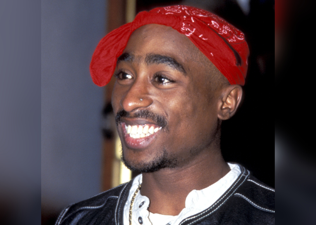 Tupac Shakur at event.