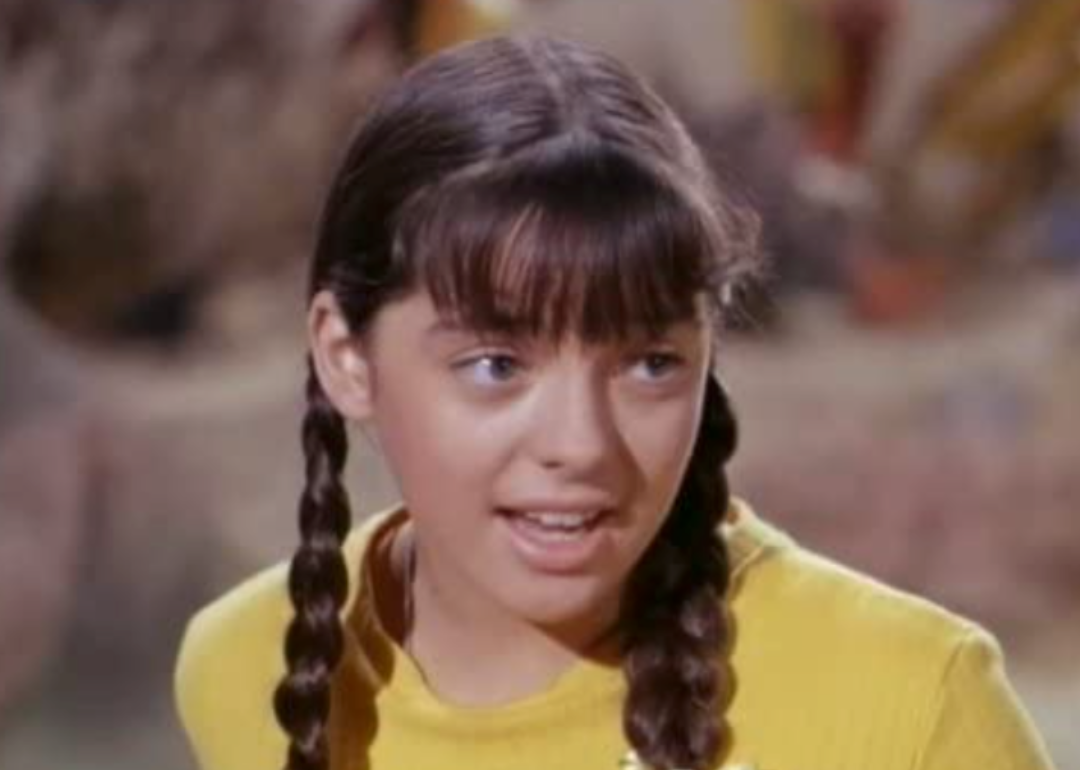 Angela Cartwright in an episode of ‘Lost in Space’.