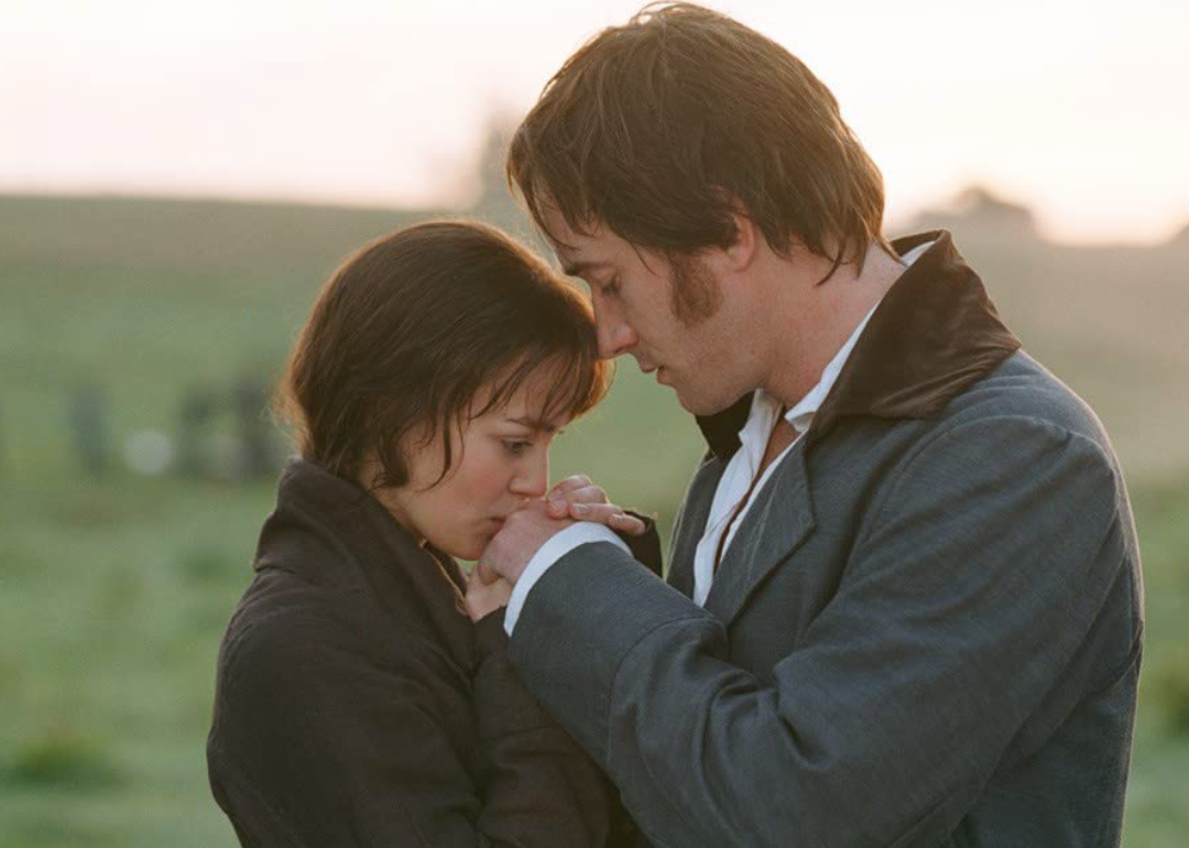 Keira Knightley and Matthew Macfadyen in ‘Pride & Prejudice’