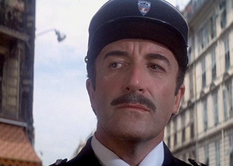 Peter Sellers in ‘The Return of the Pink Panther’.