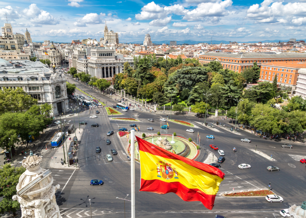 Plaza de Cibeles in Madrid