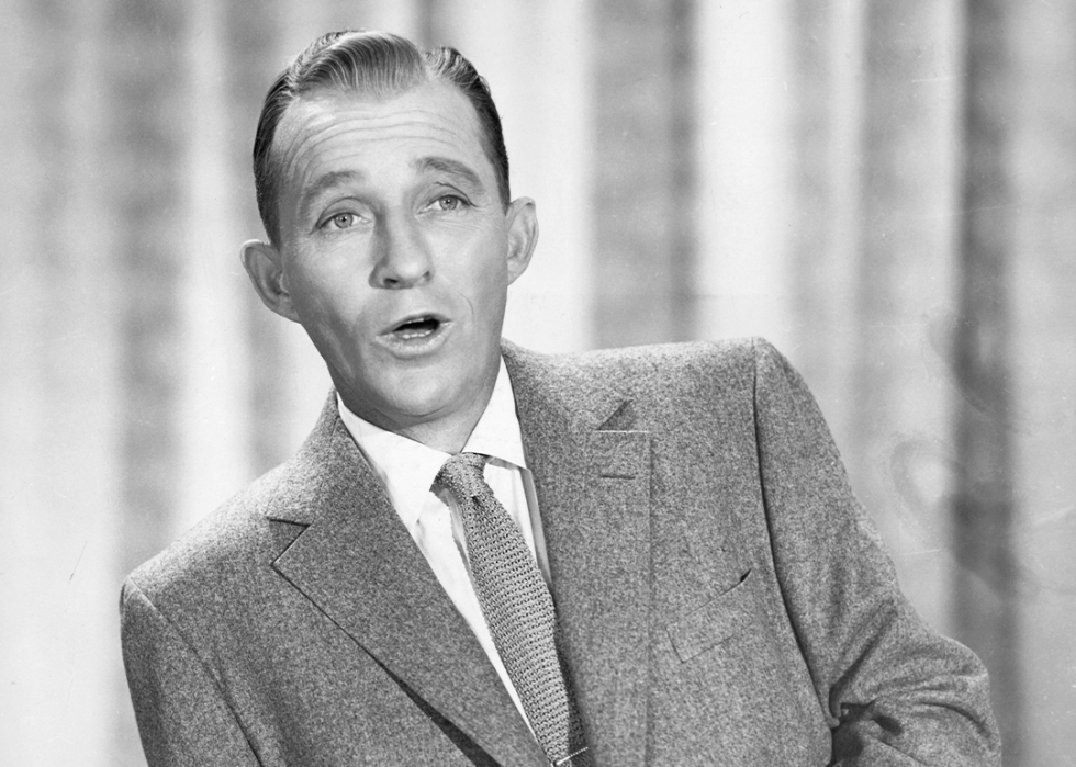 Bing Crosby poses for a portrait.