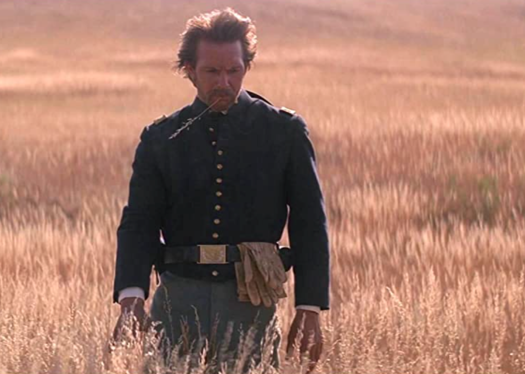 Kevin Costner in ‘Dances with Wolves’.