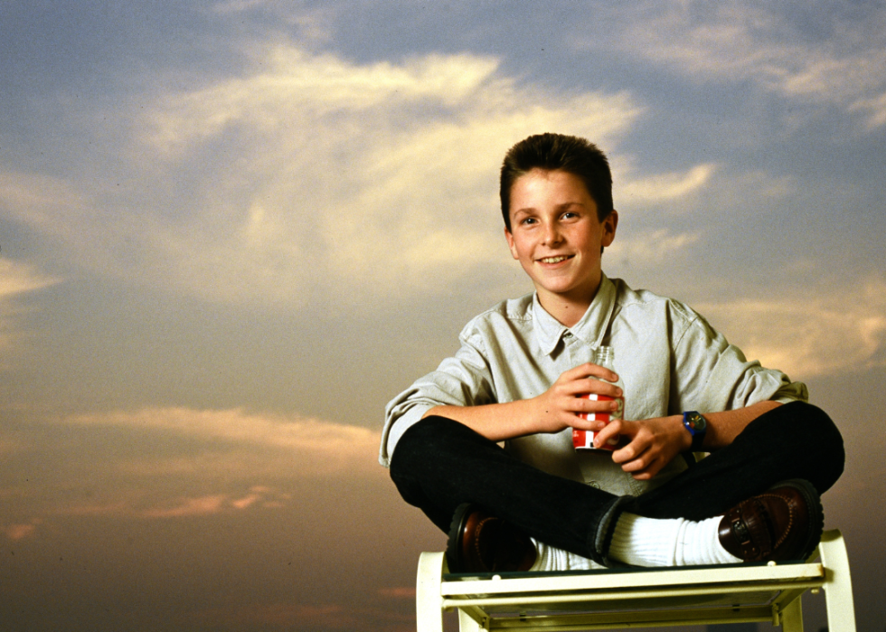 Christian Bale poses for a publicity photo.