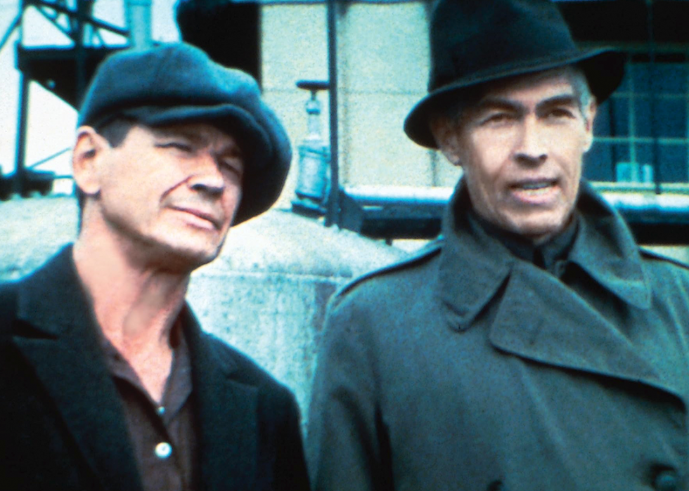 Charles Bronson and James Coburn in ‘Hard Times’.