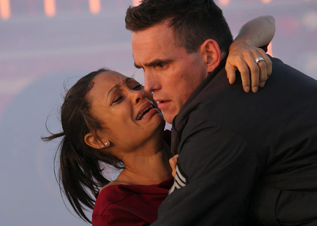 Matt Dillon and Thandiwe Newton in ‘Crash’.