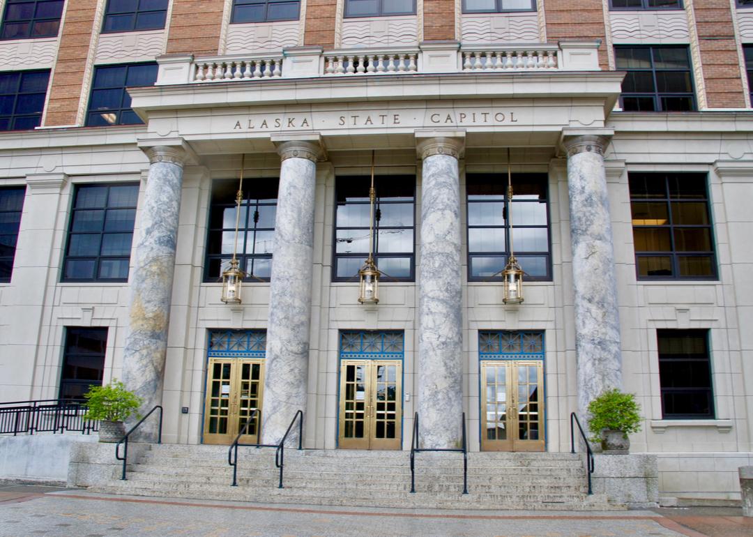 Alaska State Capitol building.