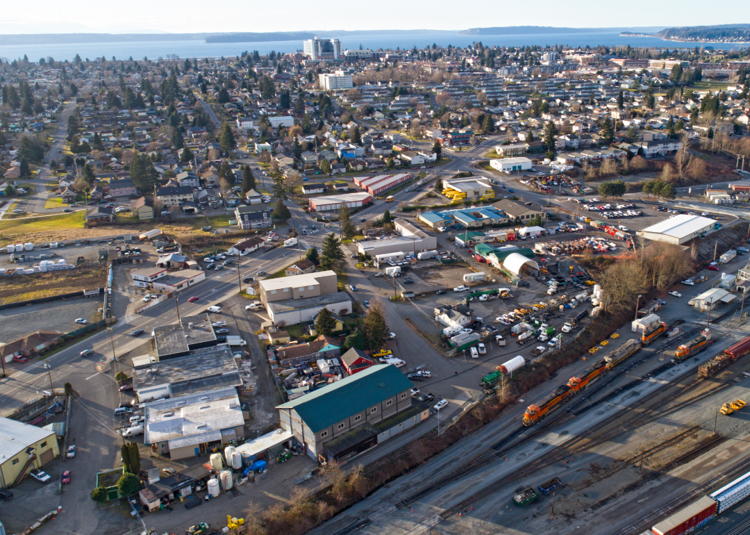 Everett aerial view.