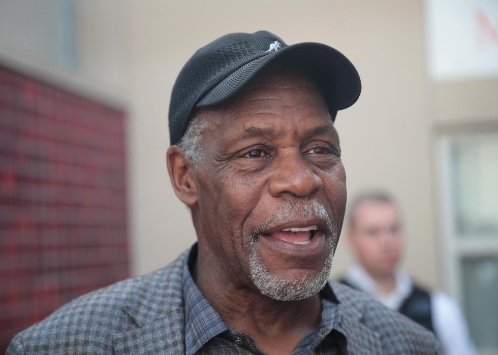 Danny Glover speaks at event.