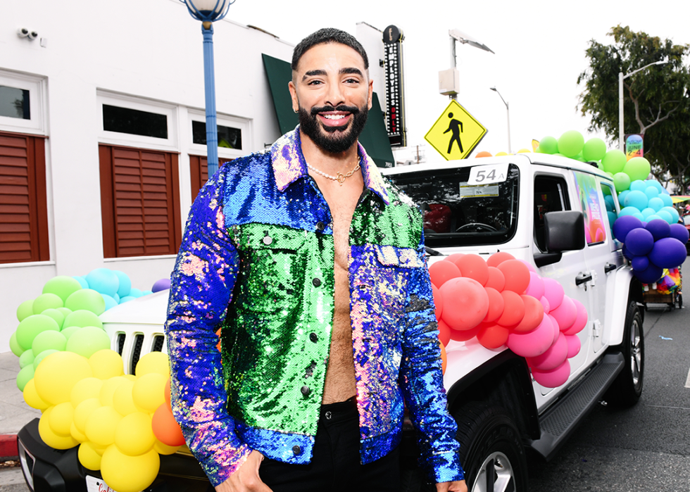 Laith Ashley attends the 2023 WeHo Pride Parade.