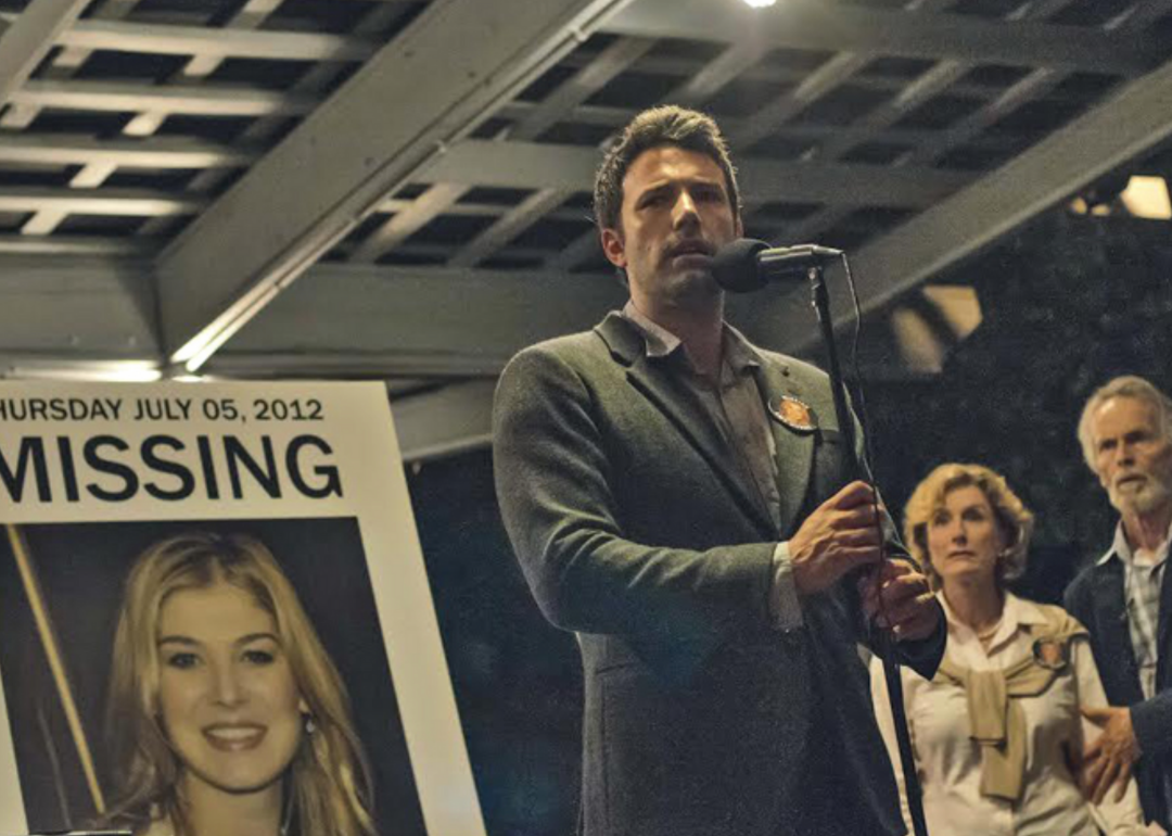 Ben Affleck and Rosamund Pike in a scene from ‘Gone Girl’