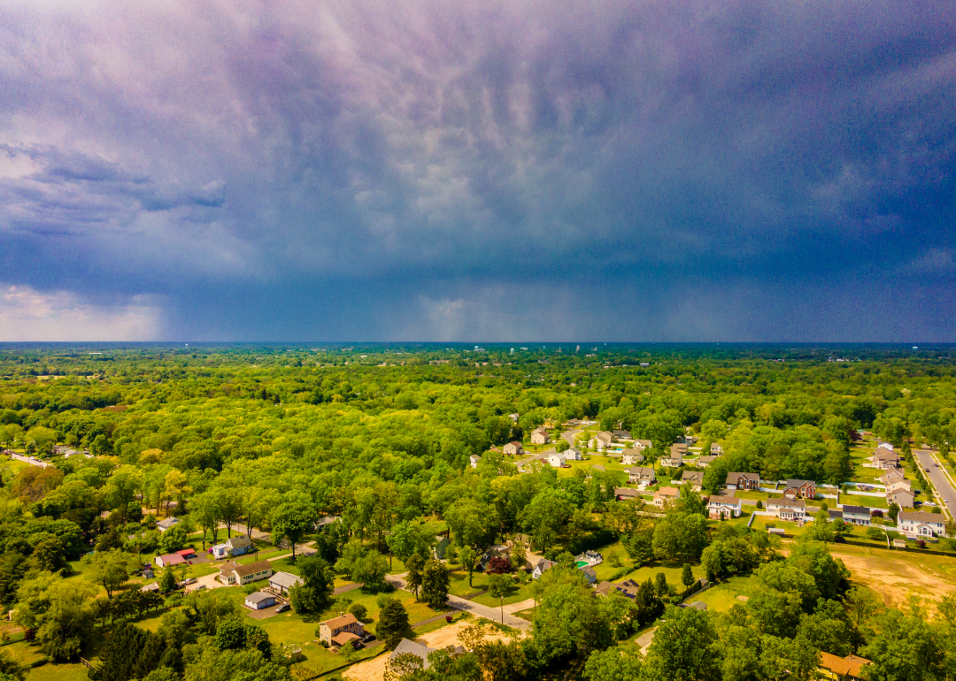 Storm over Vineland.