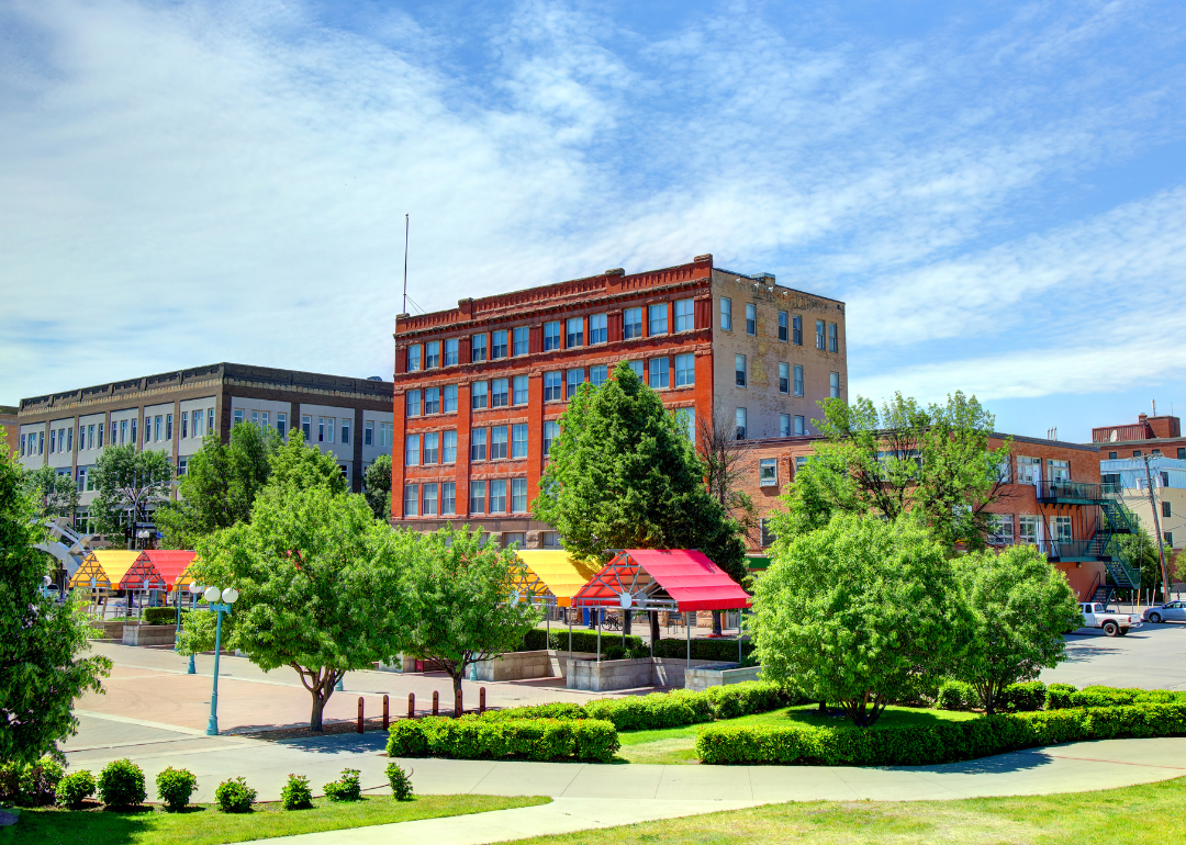 Cityscape of Grand Forks.