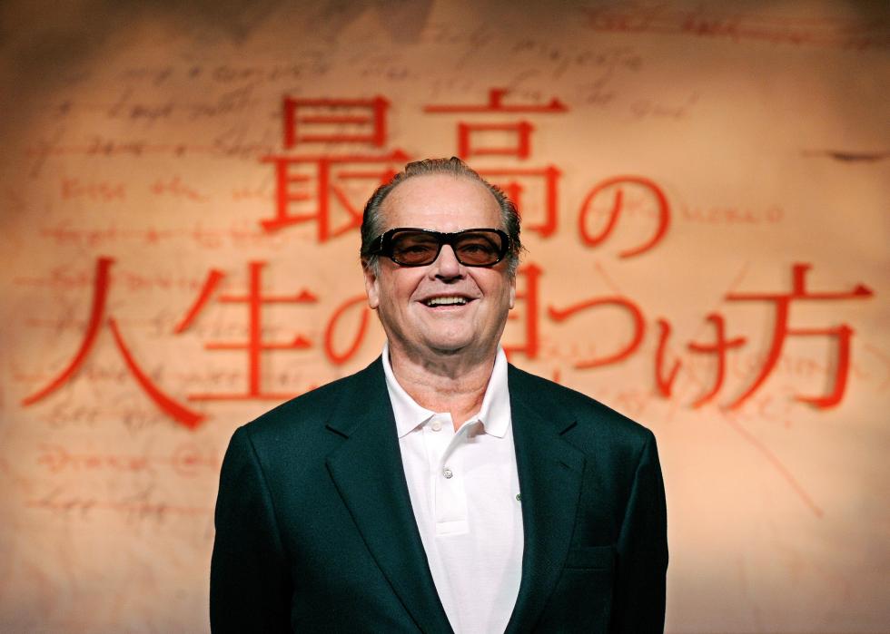 Jack Nicholson attends event.