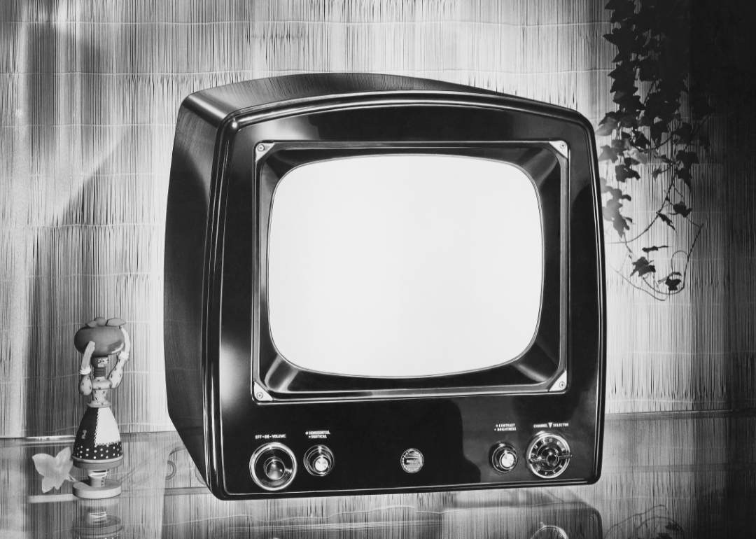 Vintage Philco portable television.