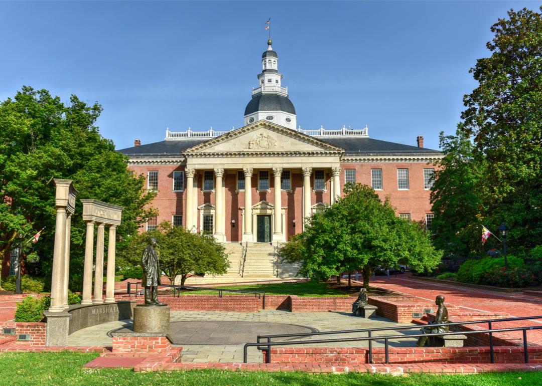 Maryland State Capitol building.