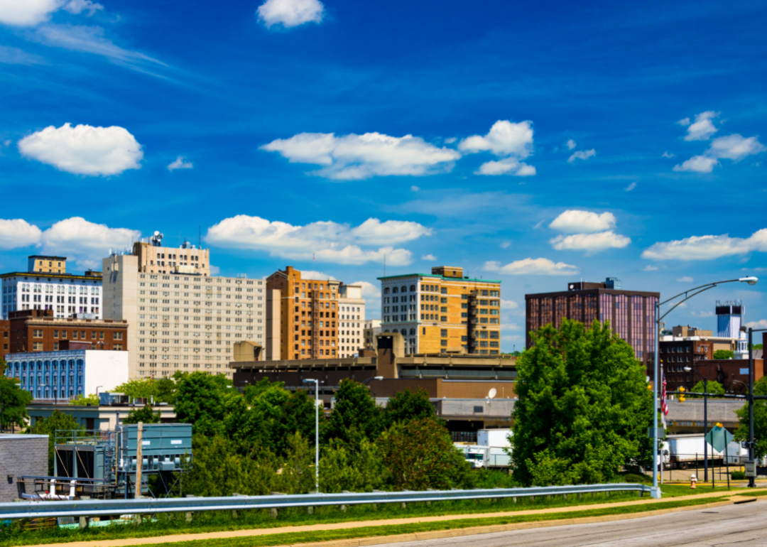 Youngstown, Ohio cityscape.