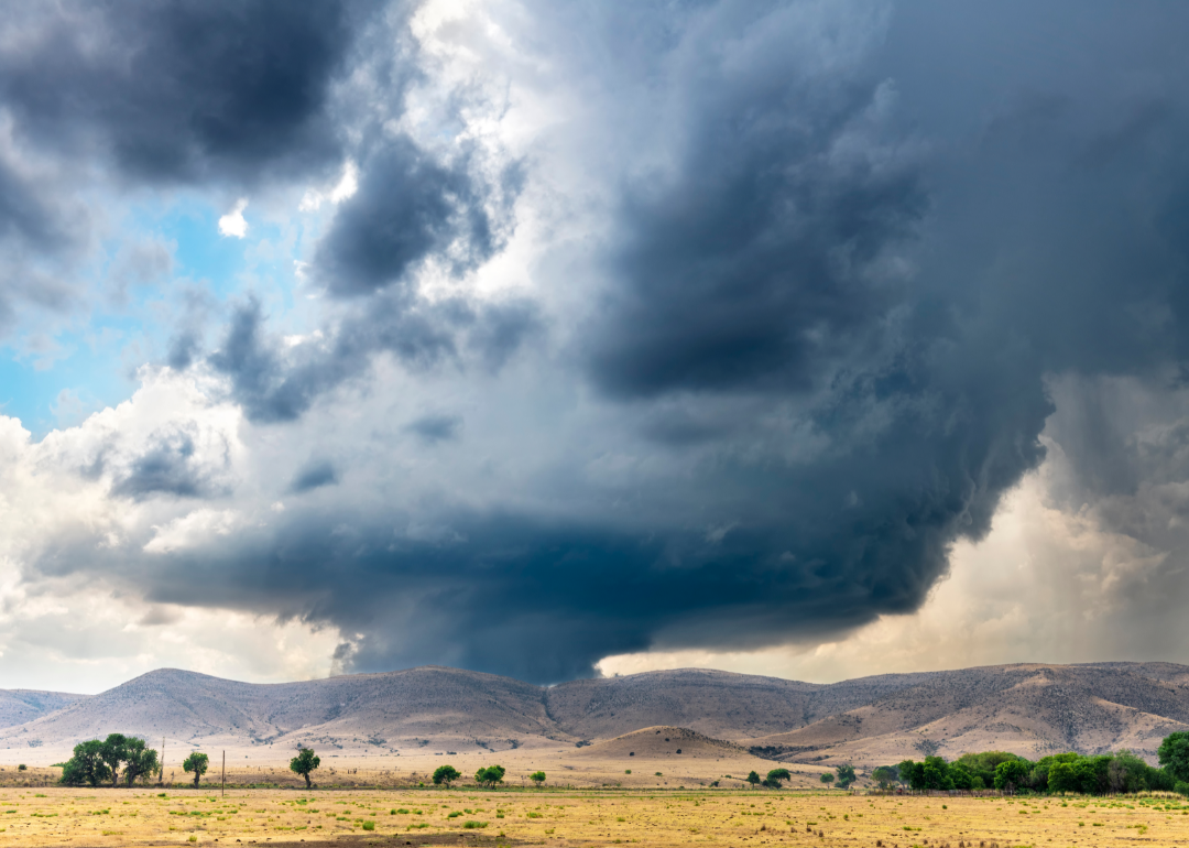 Tornado supercell.