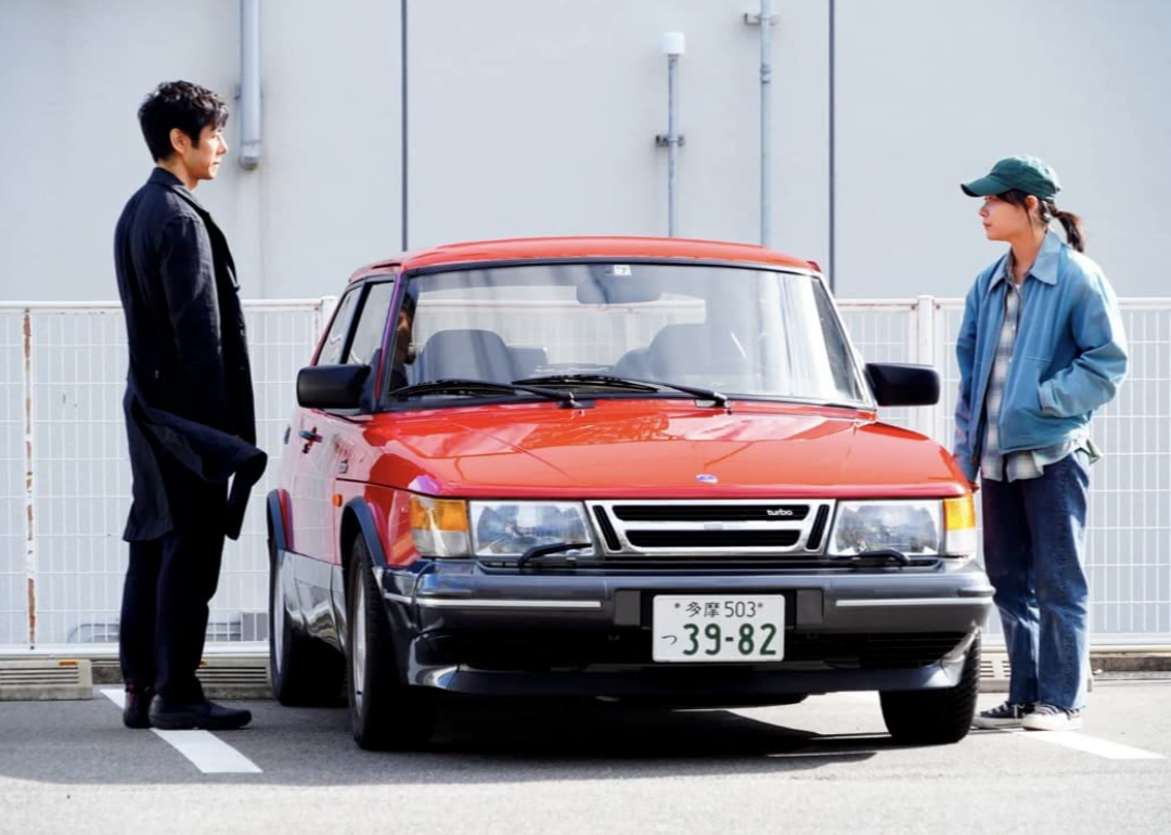 Hidetoshi Nishijima and Tôko Miura in a scene from ‘Drive My Car’