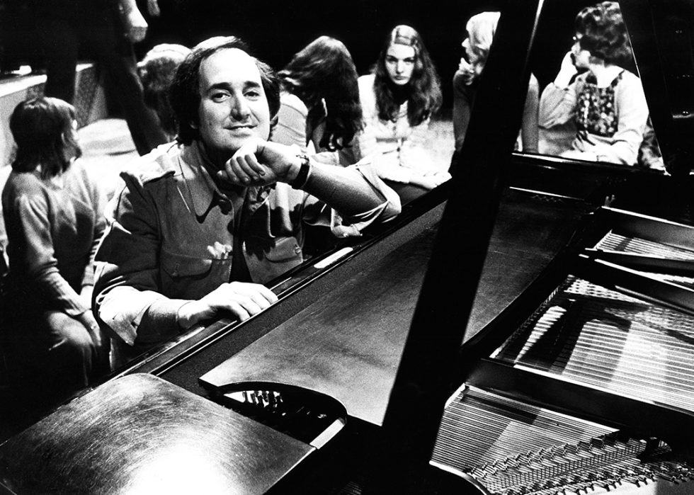 Neil Sedaka performs live at Hilversum Studios.