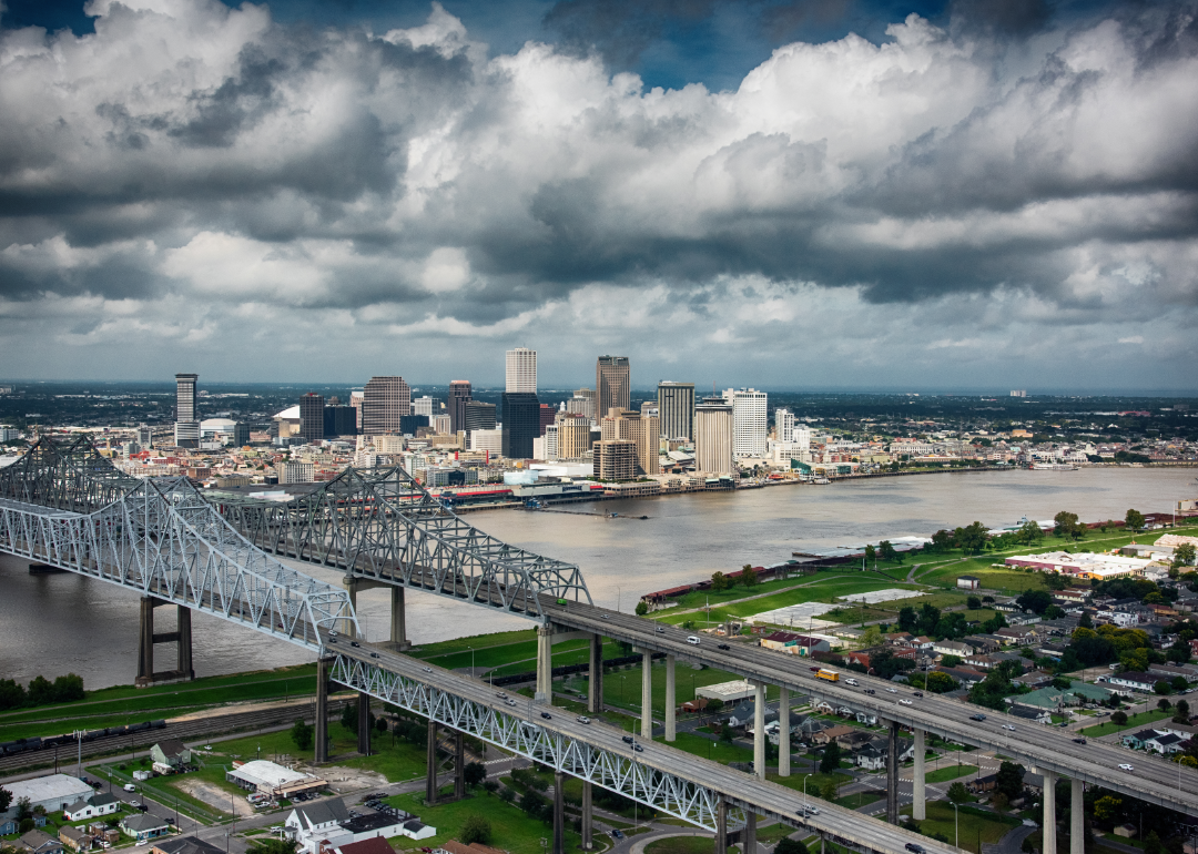 New Orleans after a storm.