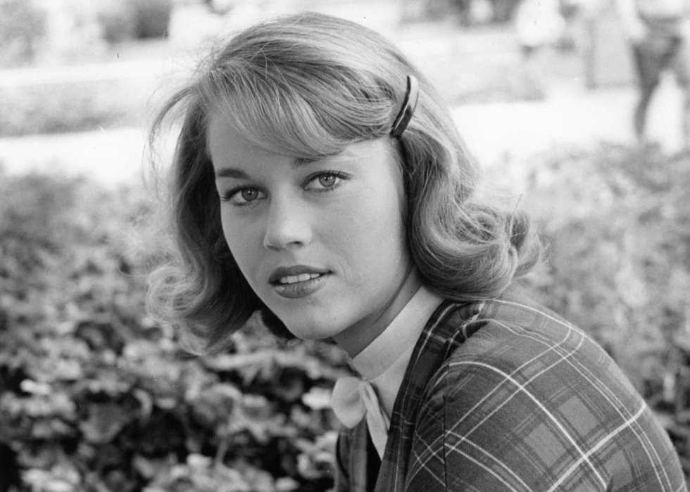 Jane Fonda poses for a publicity portrait for ‘Tall Story’.