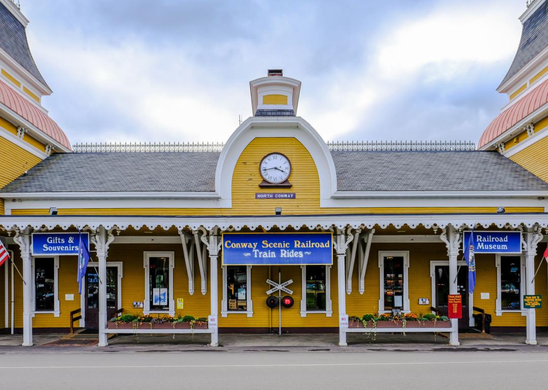 Historic North Conway train station