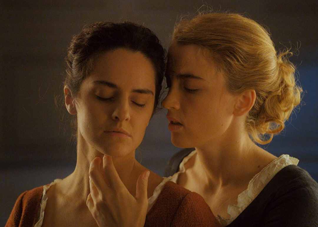 Adele Haenel and Nome Merlant in a scene from “Portrait of a Lady on Fire”