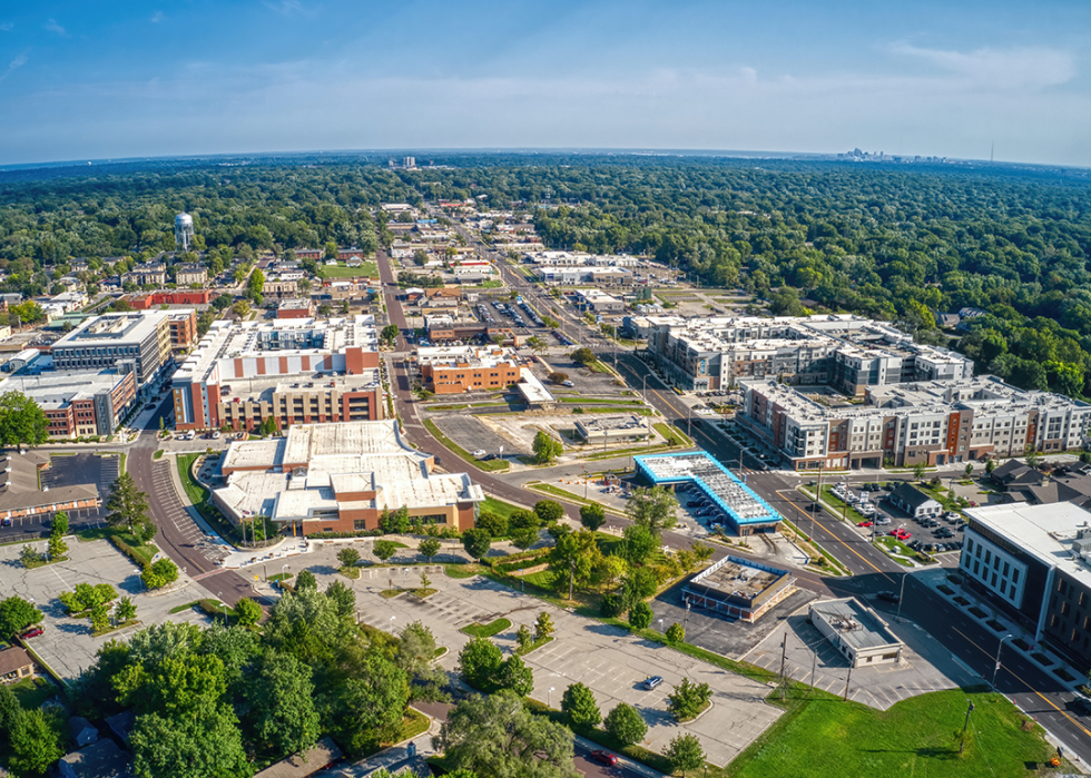 Aerial View of Overland Park.