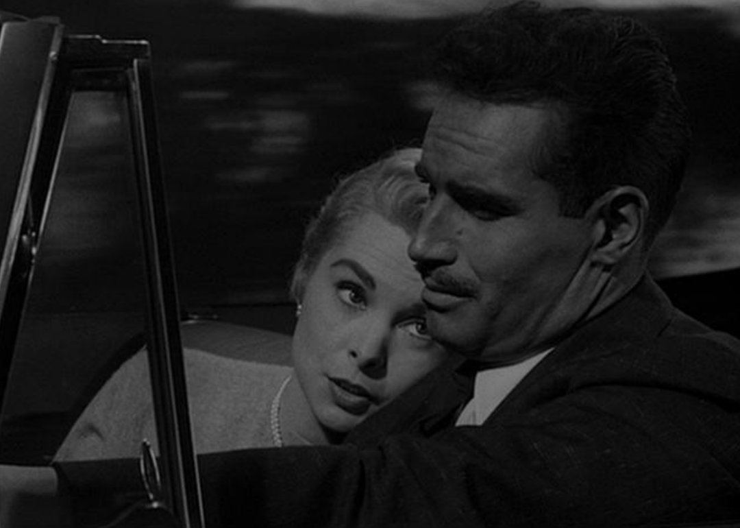Charlton Heston and Janet Leigh in a scene from Touch of Evil.