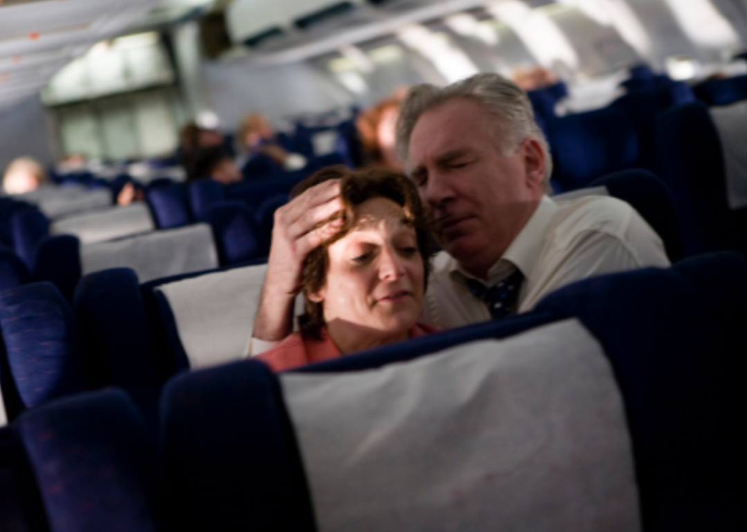 Tom O'Rourke and Becky London in a scene from ‘United 93’
