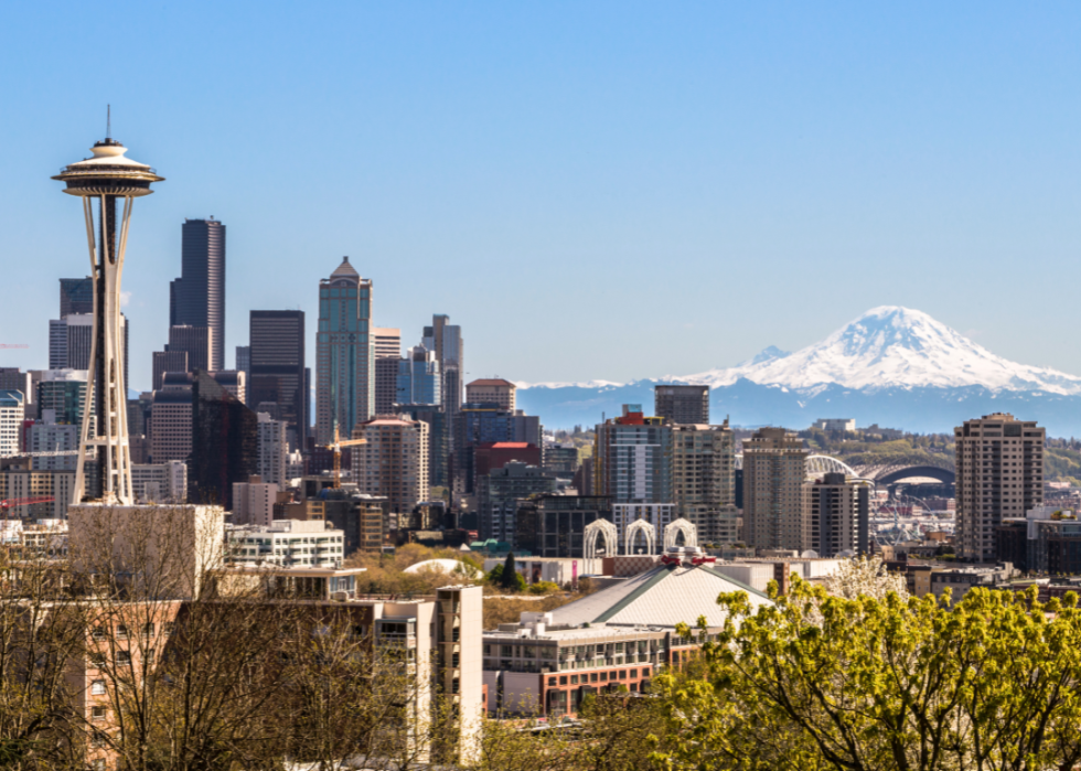 Seattle skyline.