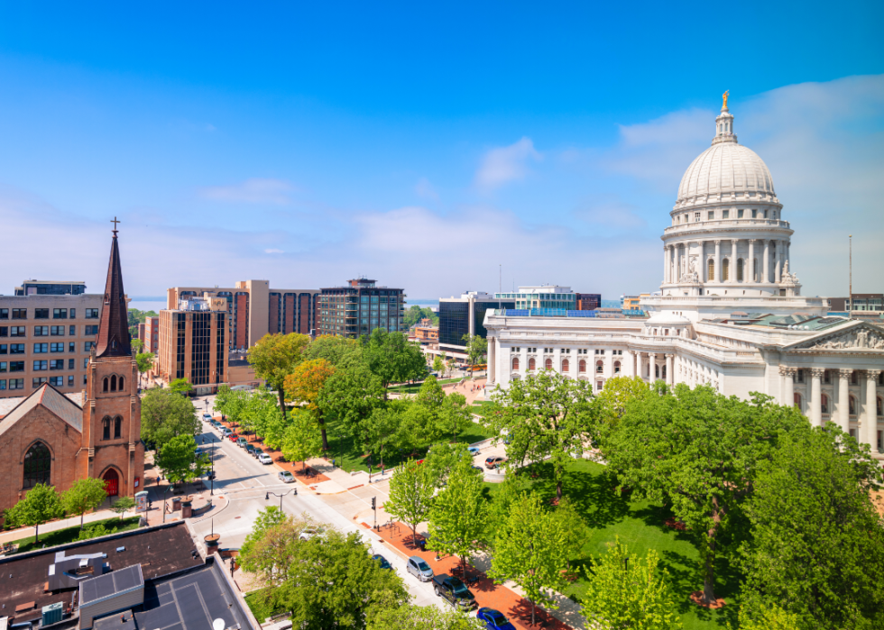 The Capitol in Madison.