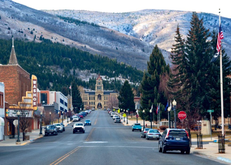 Downtown Anaconda, MT.