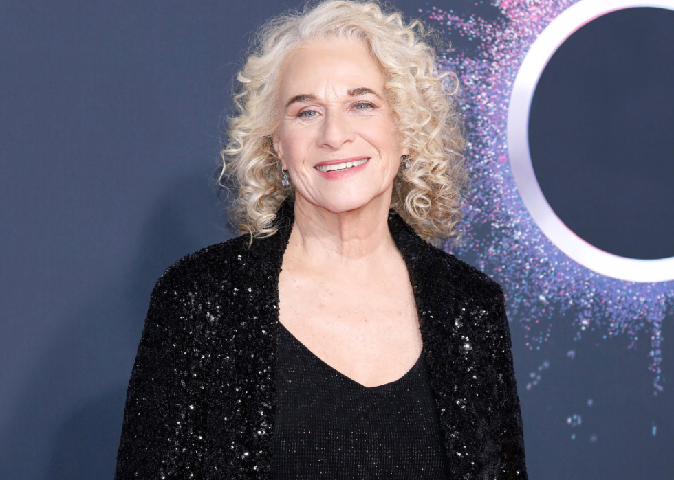 Carole King at the 2019 American Music Awards at the Microsoft Theater in Los Angeles.