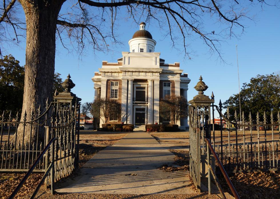 Madison County Courthouse in Canton, Mississippi.